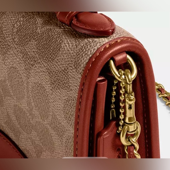 ❌SOLD❌Coach Brown Signature Canvas Bag - Picture 14 of 14